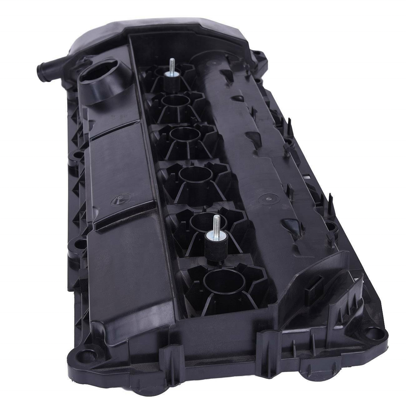 OEM 11127512839 Car Black Cylinder Valve Head Cover For BMW E39 E46 E53 X5 E83 X3 E85 E60 E61