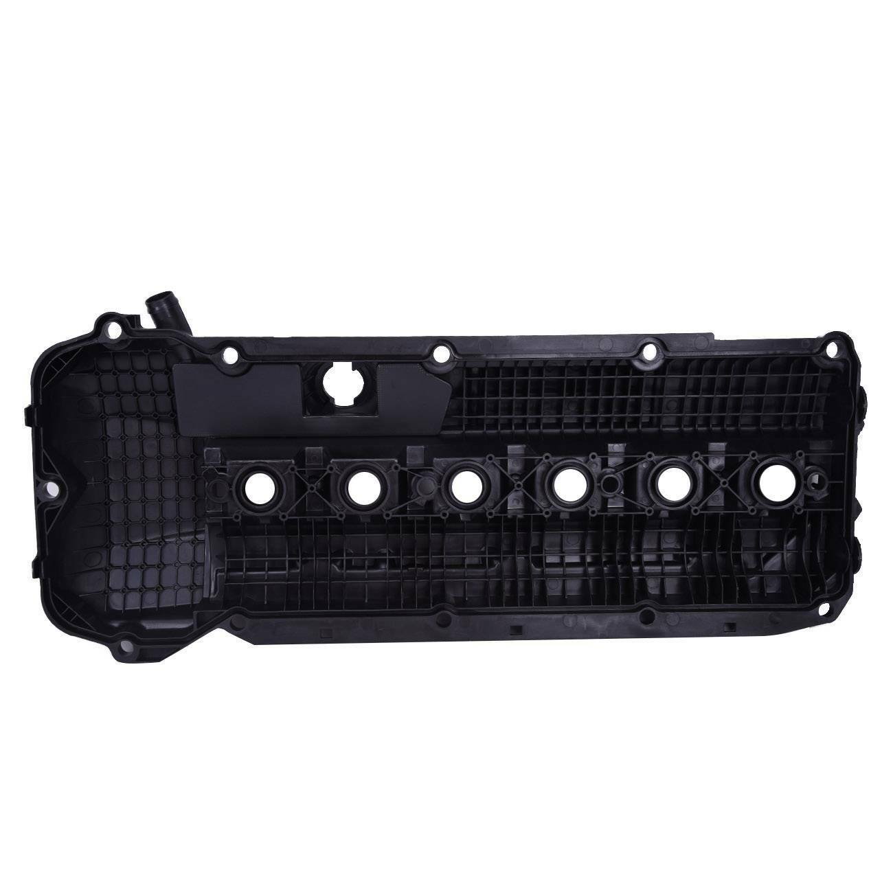 OEM 11127512839 Car Black Cylinder Valve Head Cover For BMW E39 E46 E53 X5 E83 X3 E85 E60 E61