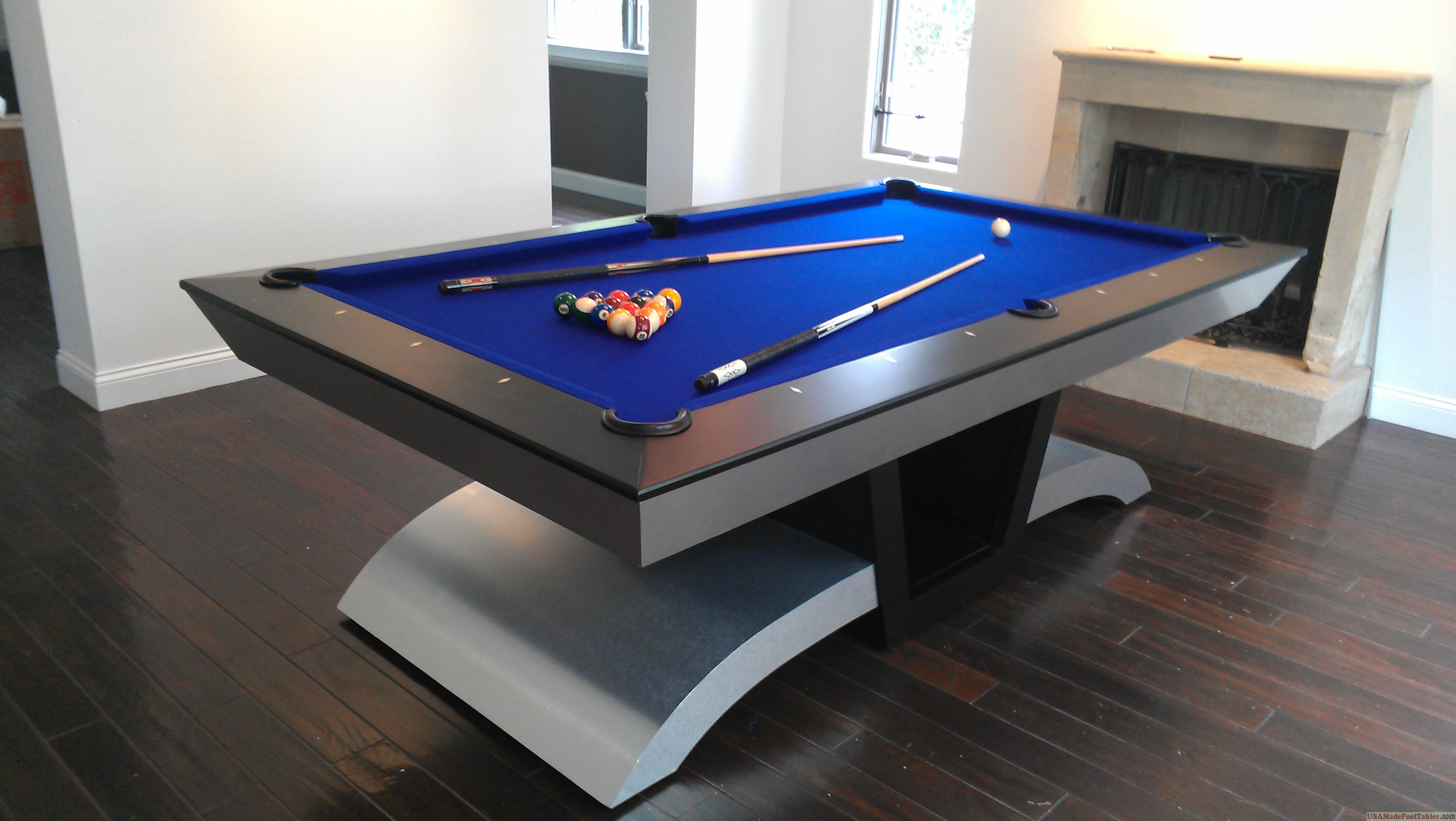 2024 High end Style Custom Size and Colors Design Luxury Look Pool Snooker Billiard Table 9 feet 8 feet Size for Sale