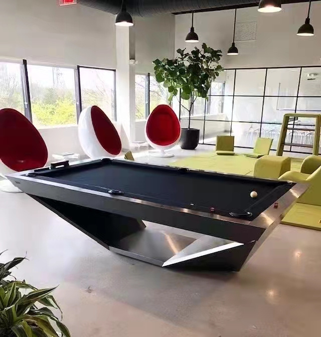 2024 ChinaNew Release High Quality Modern Design Pool Balls Billiards Table with 7ft 8ft 9ft Size for 8 ball or 9 ball Game Play