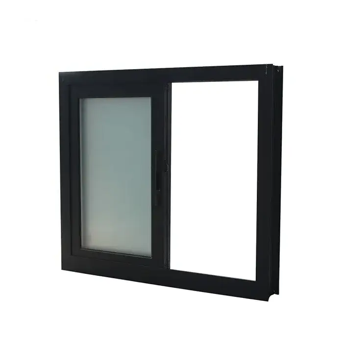 Aluminum high quality tempered glass for windows and doors used commercial glass windows