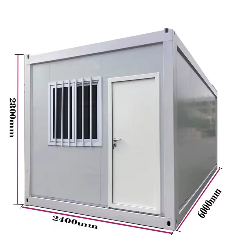 Movable Luxury Prefabricated puerto rico 20ft 40ft modular foldable portable tiny container house