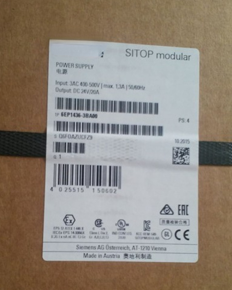 PLC Power Module Power Supply ORG 6EP1436-3BA10 6EP1334-3BA10 6EP1457-3BA00 6EP1333-2AA01 6EP1337-3BA00 6EP1334-3BA00