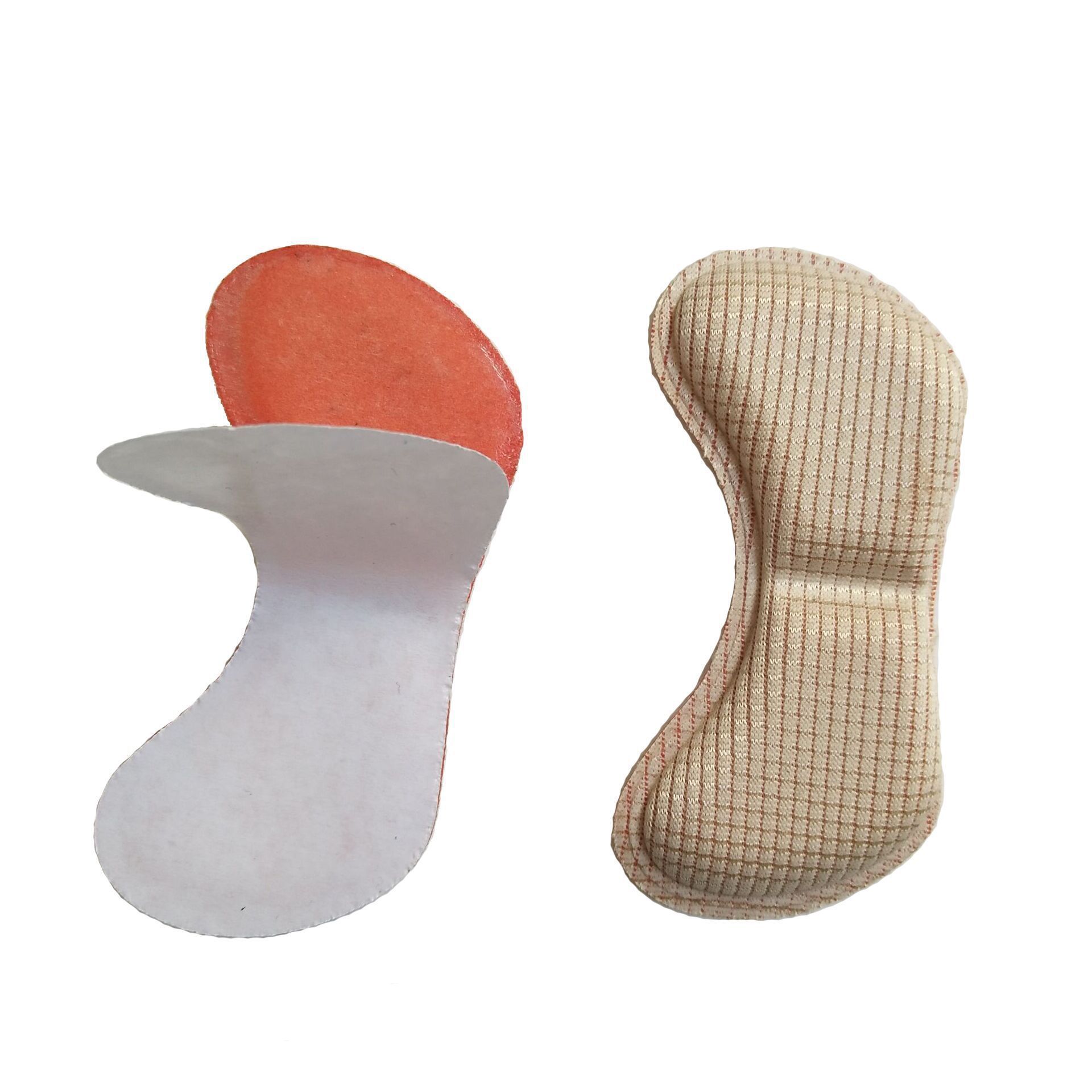 High elastic sponge shoes with half size pad back stick thicker heel stick heel stick