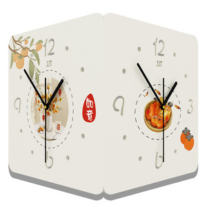 corner mechanism romantic morden home timer wall. decorative 3d modern high quality oem decor hanging wall clock for wall clock