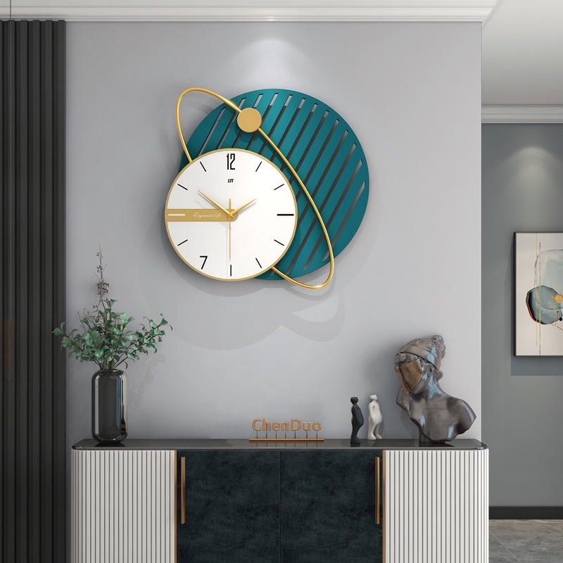 2021 Creative Newly Modern Watch Wall Clocks Nordic Home Wall Clock For Living Room