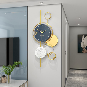 JJT Modern Nordic Metal Decorative 3D Oversize Minimalist Wall Clock for Living Room Luxury Home Decoration reloj de pared