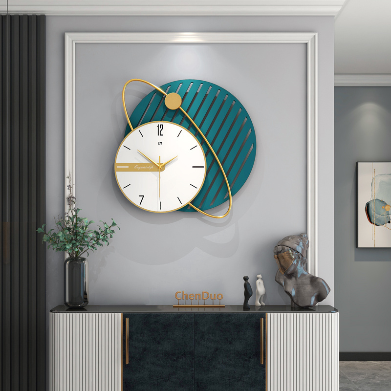 2021 Creative Newly Modern Watch Wall Clocks Nordic Home Wall Clock For Living Room