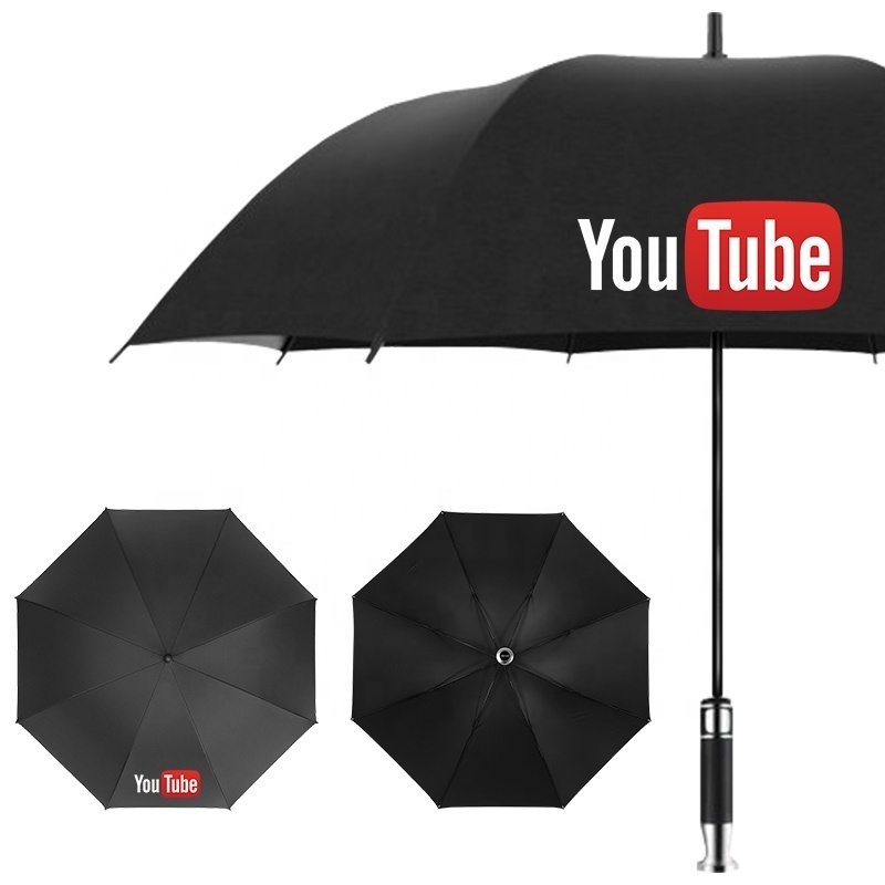 28 inch Golf Umbrella Large Windproof Umbrellas Automatic Open Oversize Anti-UV Straight Umbrella for Rain