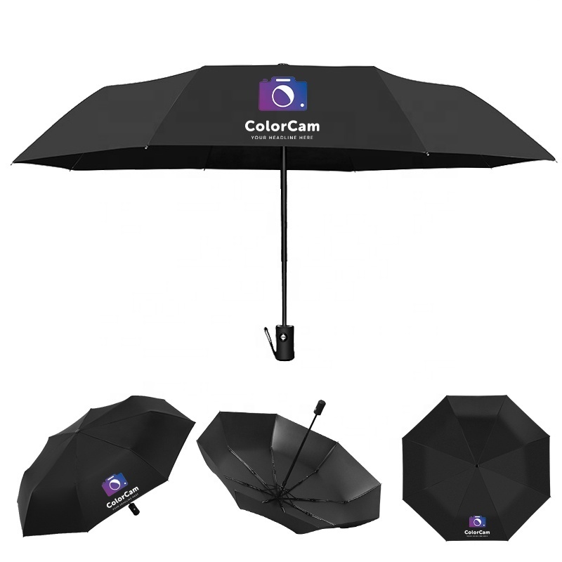 Windproof Travel Umbrellas Automatic Open and Close Umbrella Collapsible Folding Umbrella for Men Women and Kid