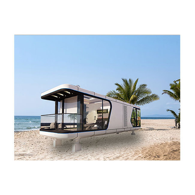 Modern Commercial Space Mobile House Prefabricated Mobile Waterproof Living Capsul Mobile Homes