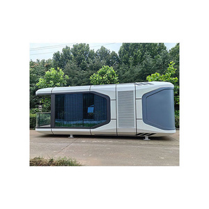 Mobile Glamping Space Capsules Portable Mobile Capsule House Hotel Prefab