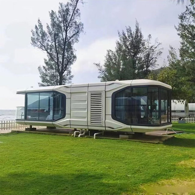 Modern Luxury Resort Space Capsule Small Mobile Home Ready Made Capsule Mobile