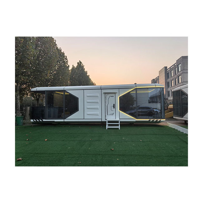 Modern Commercial Space Mobile House Prefabricated Mobile Waterproof Living Capsul Mobile Homes