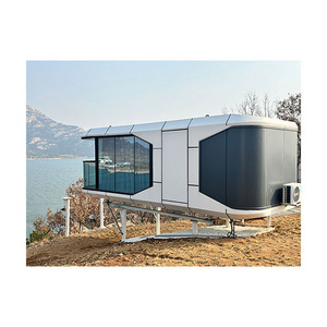 Prefabricated Vessel House Capsule Room Sleeping Pods Mobile Office Space Pods