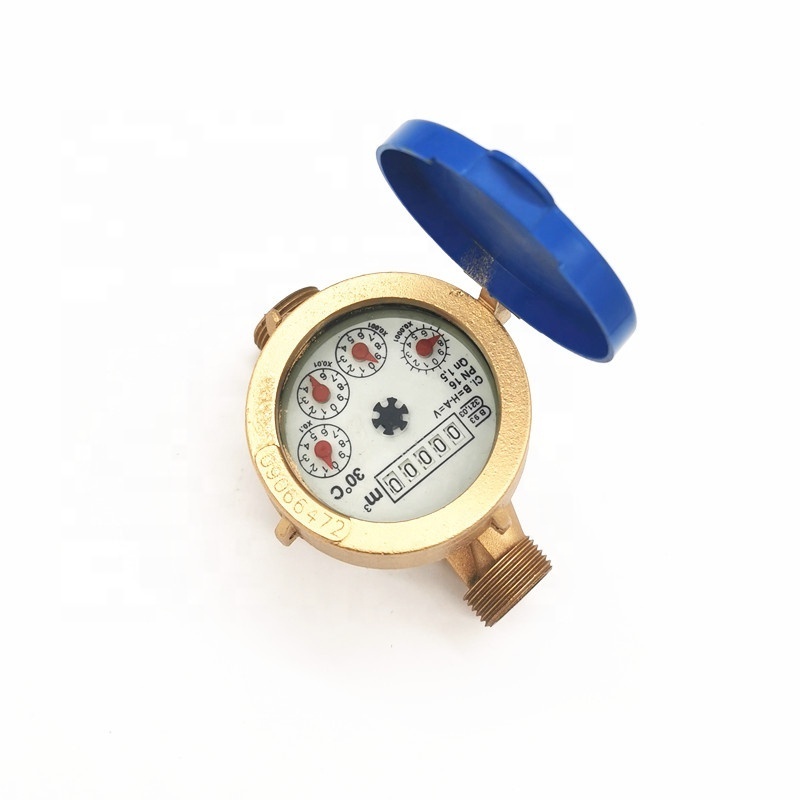 LXSG-13D Single-Jet  brass mini water meter