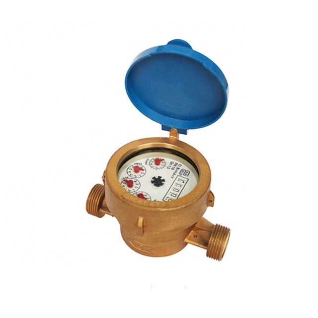 LXSG-13D Single-Jet  brass mini water meter