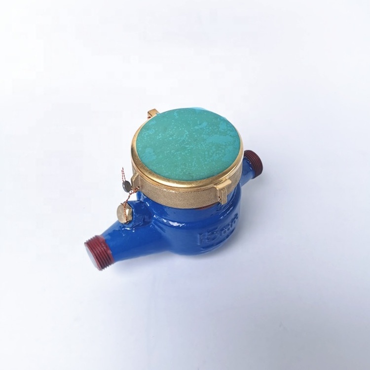 LXSG-15mm Multi-jet Wet type  Water Meter brass  water meter