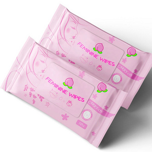 Feminine Wipes Intimate Wipes Excellent Quality Natural Formula Hypoallergenic Eco-friendly Adults