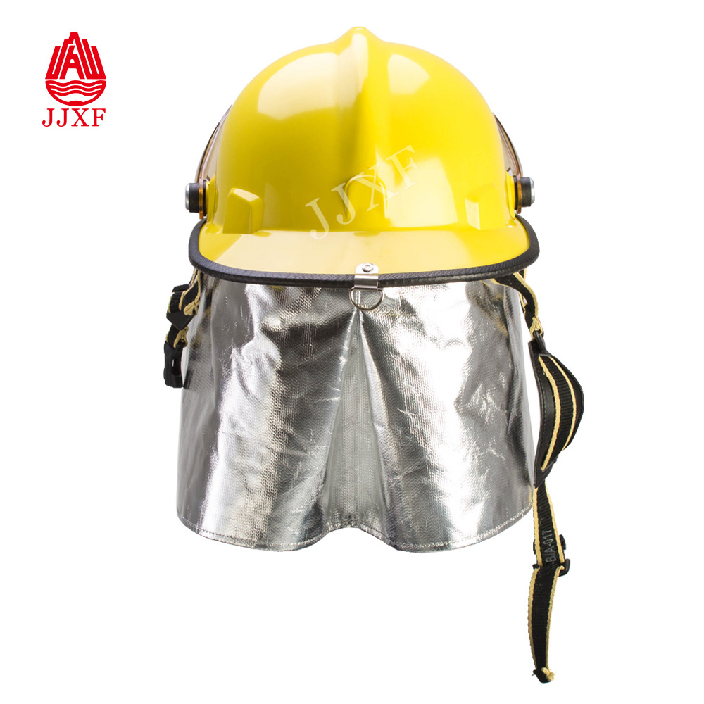 Fireman safety firefighting helmet fireman hat with head lamp protective head light weight using in fire rescue