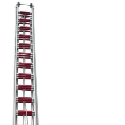 factory aluminum lightweight extension fire rescue ladder