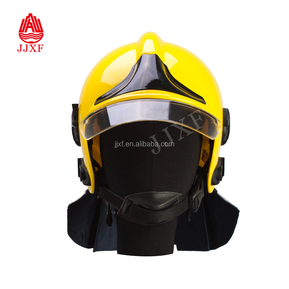 Firefighting Used Heatproof Resistance Fire Helmet