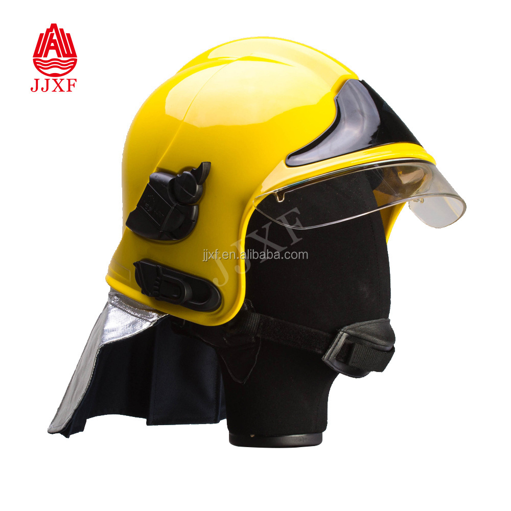 Firefighting Used Heatproof Resistance Fire Helmet