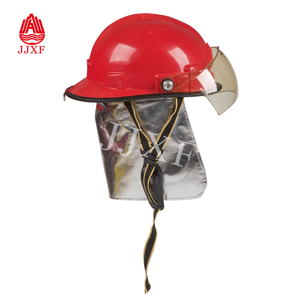 Fireman safety firefighting helmet fireman hat with head lamp protective head light weight using in fire rescue