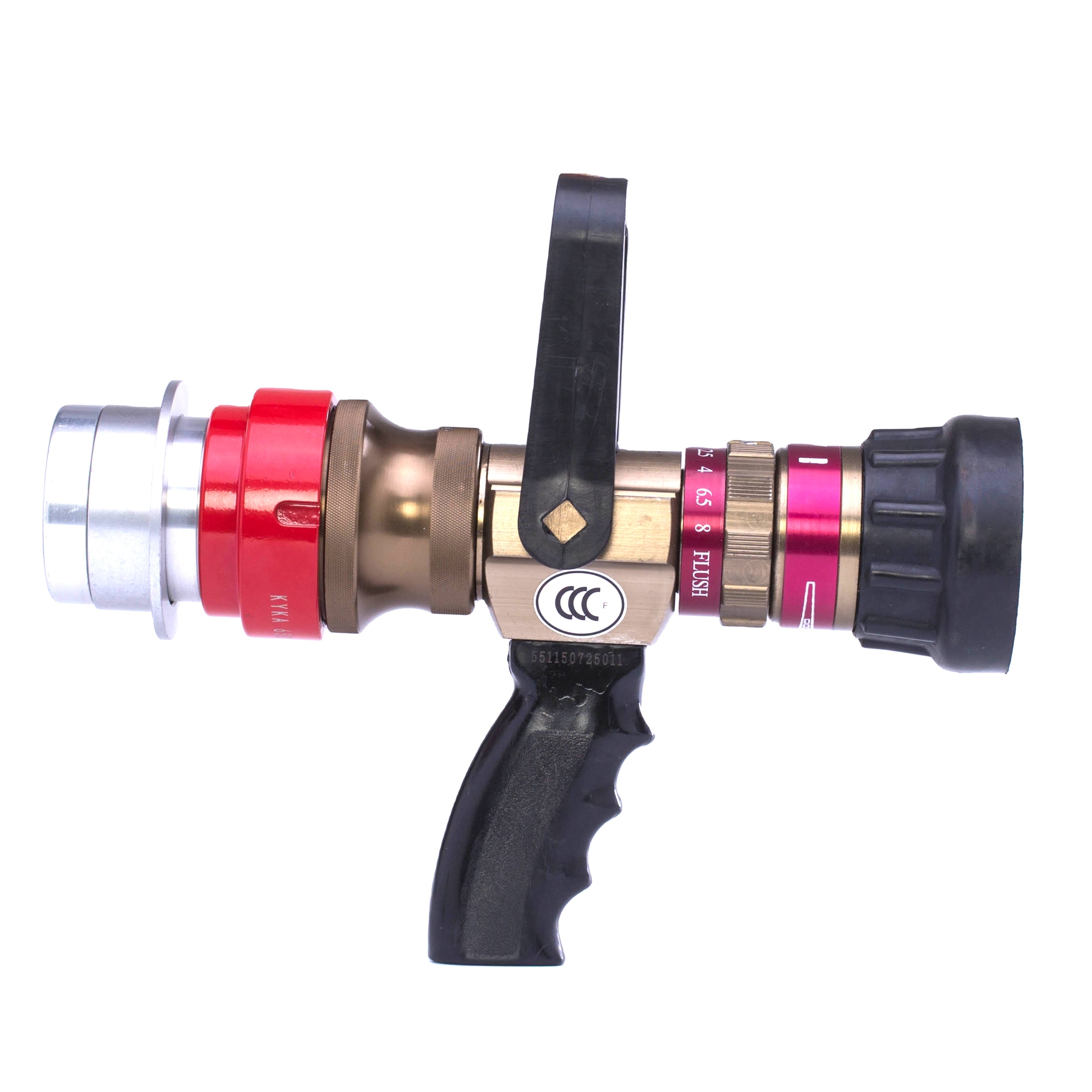 Direct Current Spraying Gun Pistol Grip Nozzle Fire Fighting Nozzle Water Gun