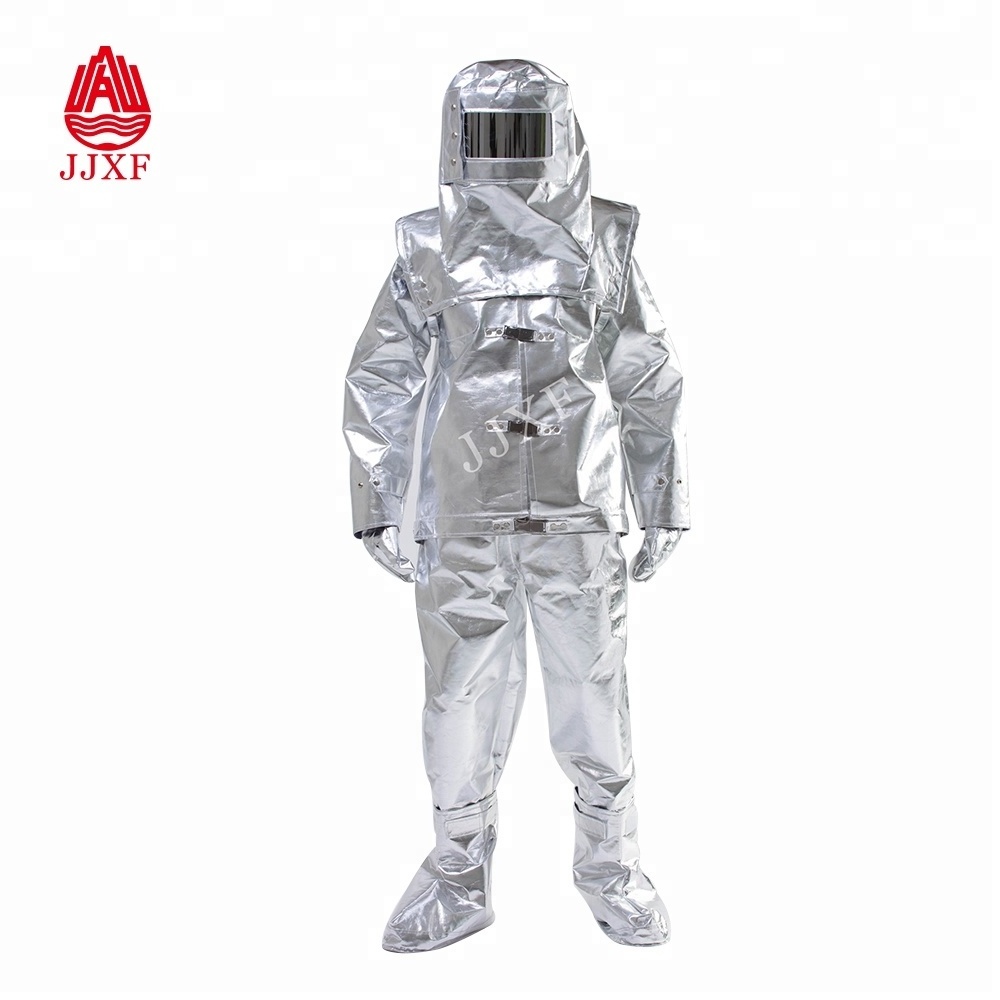 JJXF High Quality New Foil Radiant Aluminum Fire Retardant Clothing