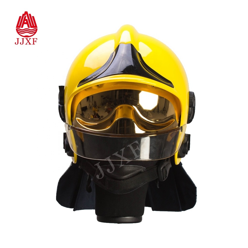 Firefighting Used Heatproof Resistance Fire Helmet