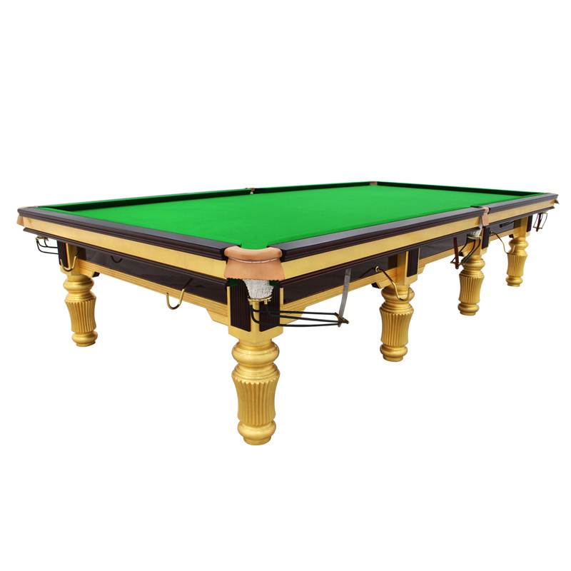 2024 Thailand Luxury Oak Wood Snooker Pool Billiard Tables 12ft 10ft 9ft 8ft 7ft Marble Slate Leather Solid Wood Wooden MDF