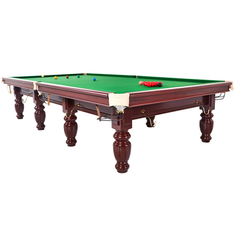 Wholesale price buy professional steel cishion full size heated snooker table 12ft