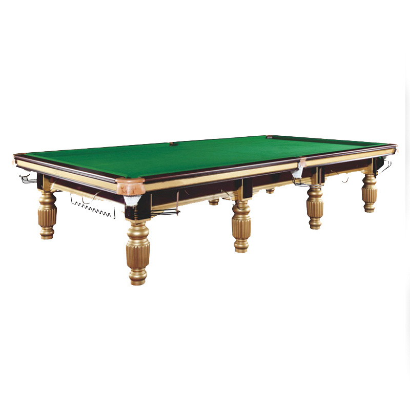 2024 Thailand Luxury Oak Wood Snooker Pool Billiard Tables 12ft 10ft 9ft 8ft 7ft Marble Slate Leather Solid Wood Wooden MDF