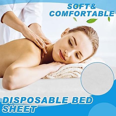 Disposable Fitted Sheets Elastic Massage Bed Sheets Covers for Spa Beauty Salon Waterproof Oilproof Sheets Cover