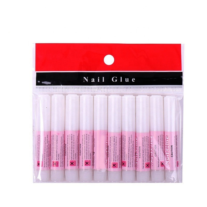 Professional Private Label Acrylic Beauty 2g Mini Glue Rhinestones Glue Nail art False Nail Tips Glue