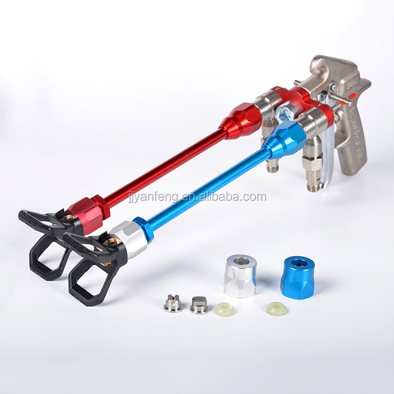 Double head spray gun nano chrome painting dual head glue sprayer hot sales double nozzle spray gun