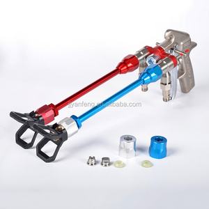 Double head spray gun nano chrome painting dual head glue sprayer hot sales double nozzle spray gun