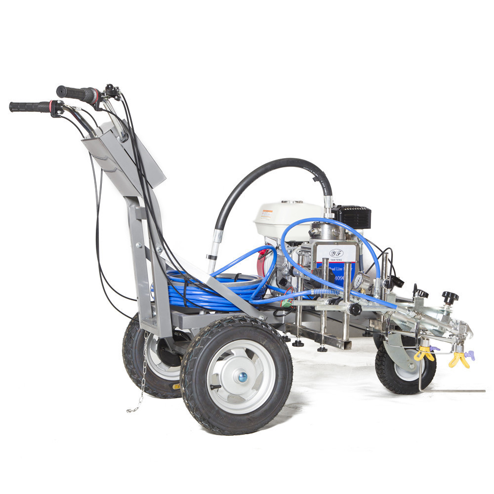 Airless Line Striper 2-Component Road Marking Paint YAN FENG PT4090 Striping Lines road painting machines