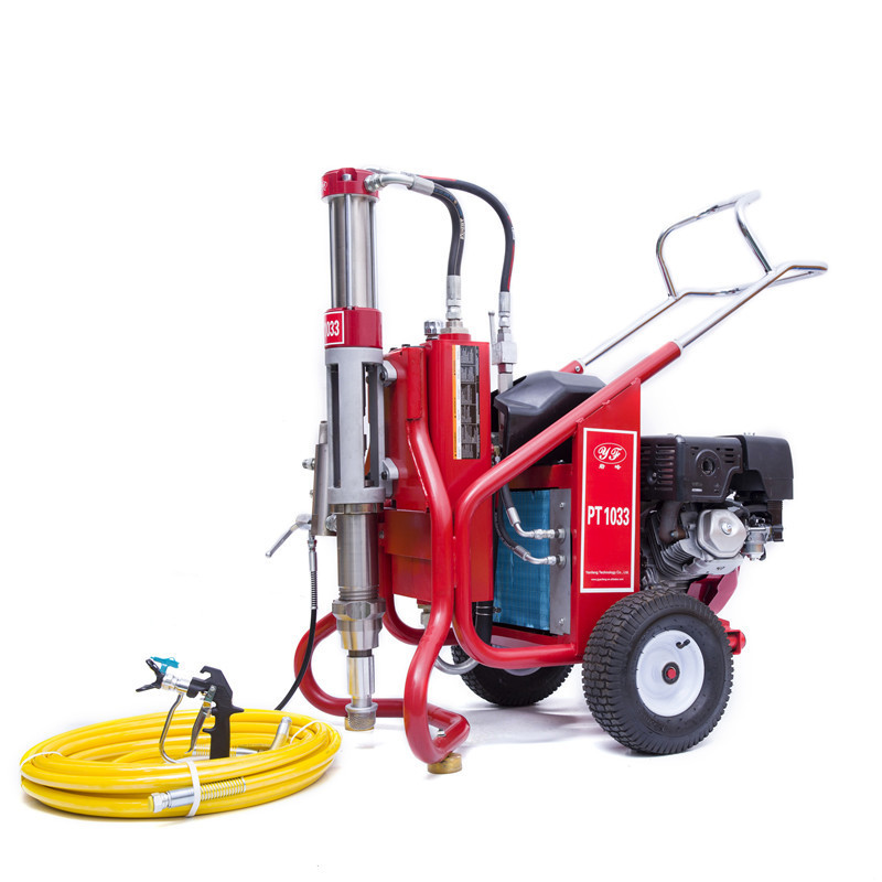 High Quality Hydraulic Airless Sprayer Equipment Contractor GH 833 Gas Hydraulic Sprayer Roof Coating Airless sprayer