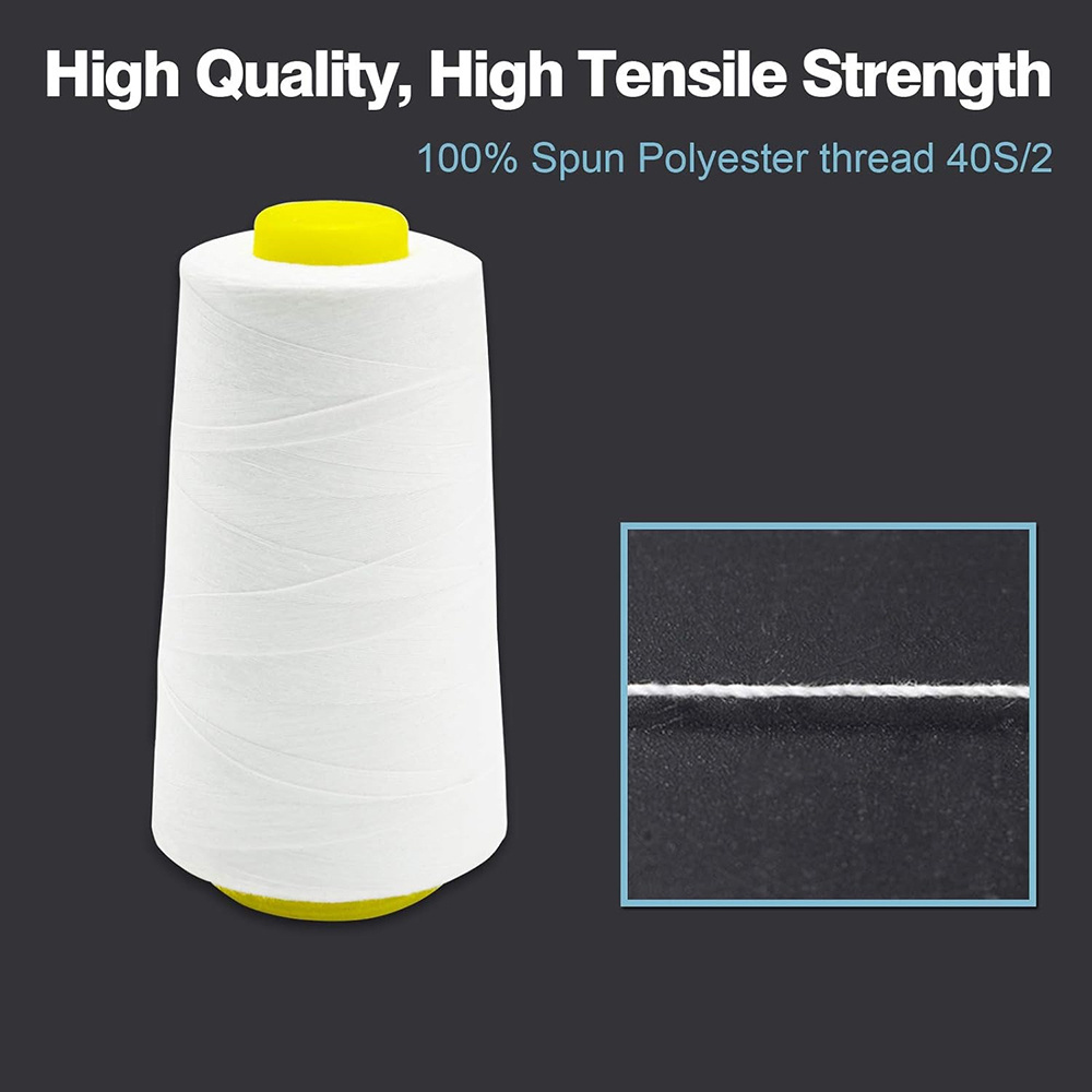 Durable Sewing thread High Quality large roll high-speed sewing machine sewing Over-lock thread