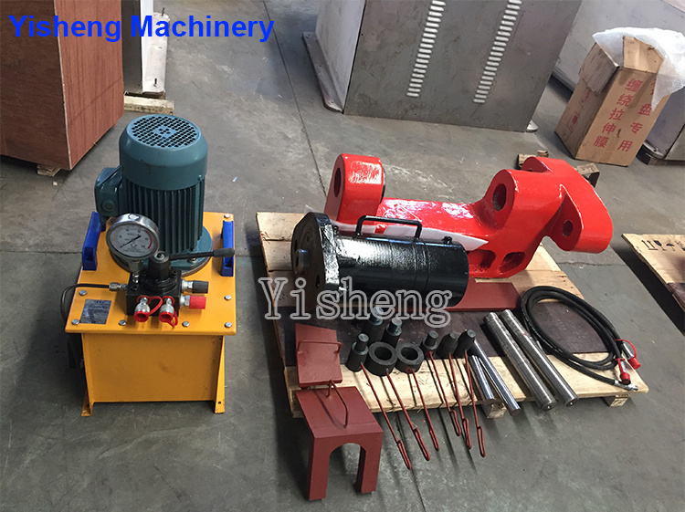 60T, 100T, 120T, 150T, 200T portable track pin press hands Free Pin Pusher hydraulic track pin repairing machine