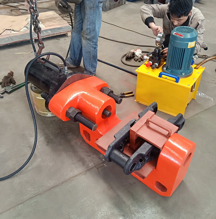 portable track pin press 200 ton portable hydraulic track link pin press