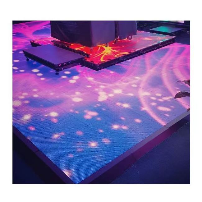 Ip65 Full Color Interactive Programable P4.81 Dj Booth Bar Dance Floor Led Display Screen