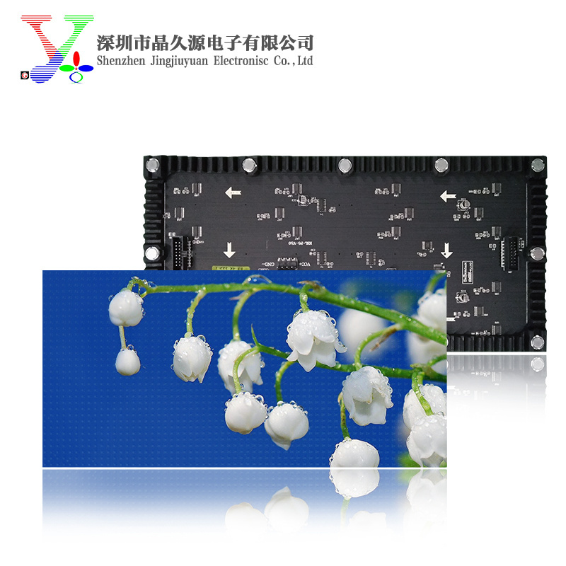 Indoor P5 160*320mm Soft Module Curved Flexible Led Display Screen For Cylindrical Column Usled module