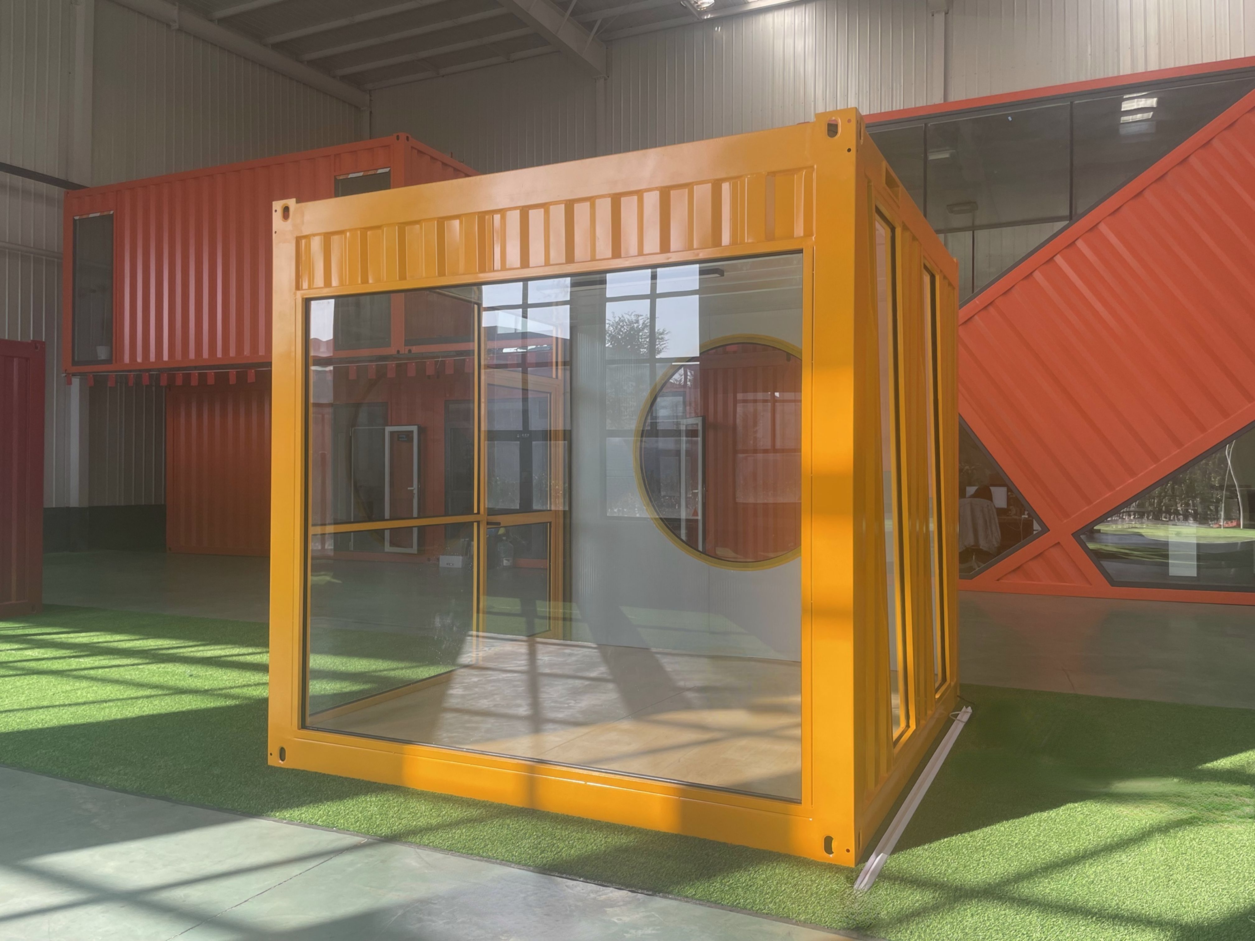 20Ft 10Ft Insulated Flat Pack Shipping Container Office Prefab Container Clothing Shop