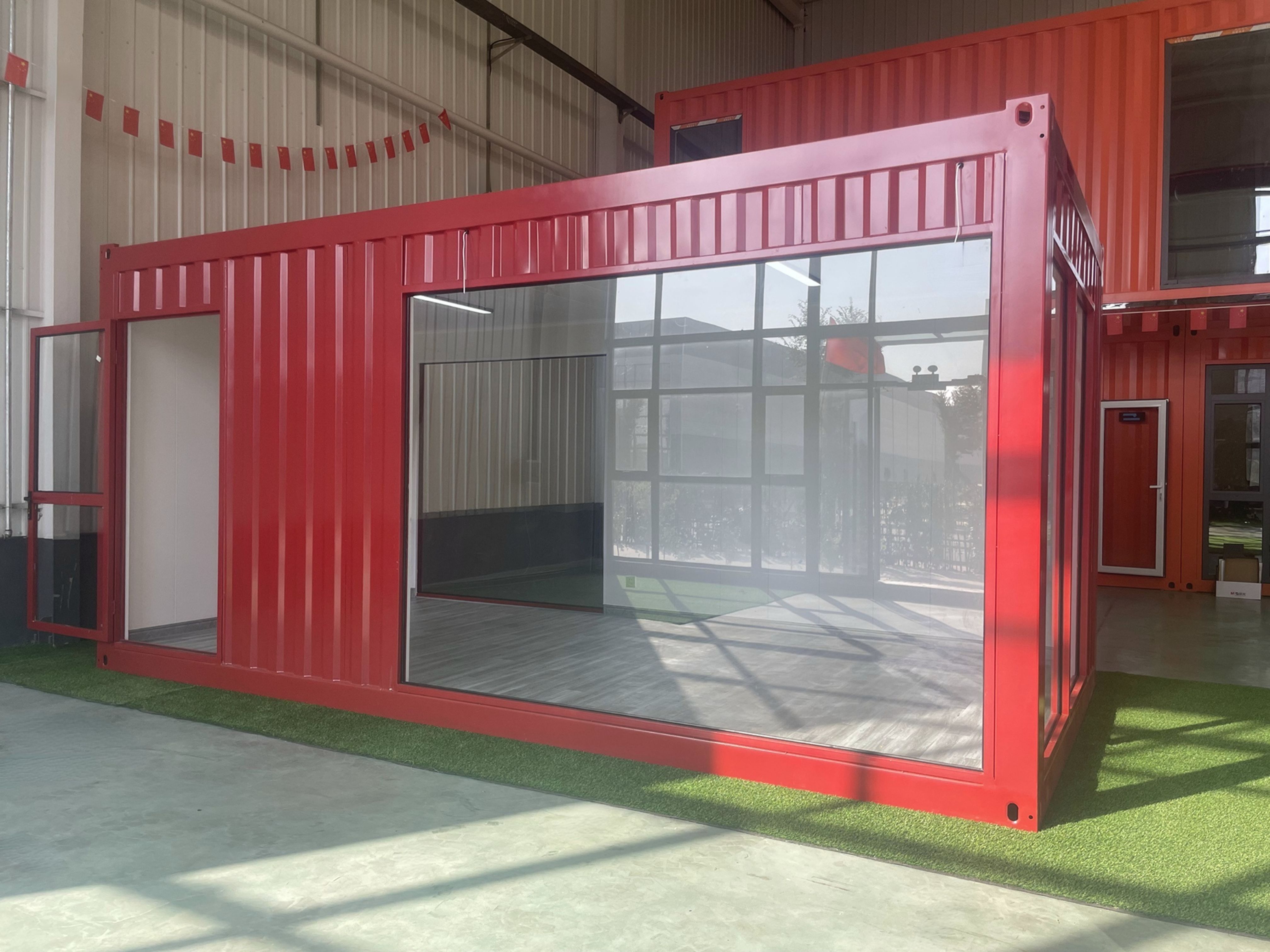 Custom Creative Modular Container Office House Prefabricated Shipping Container Store Shop For Sale