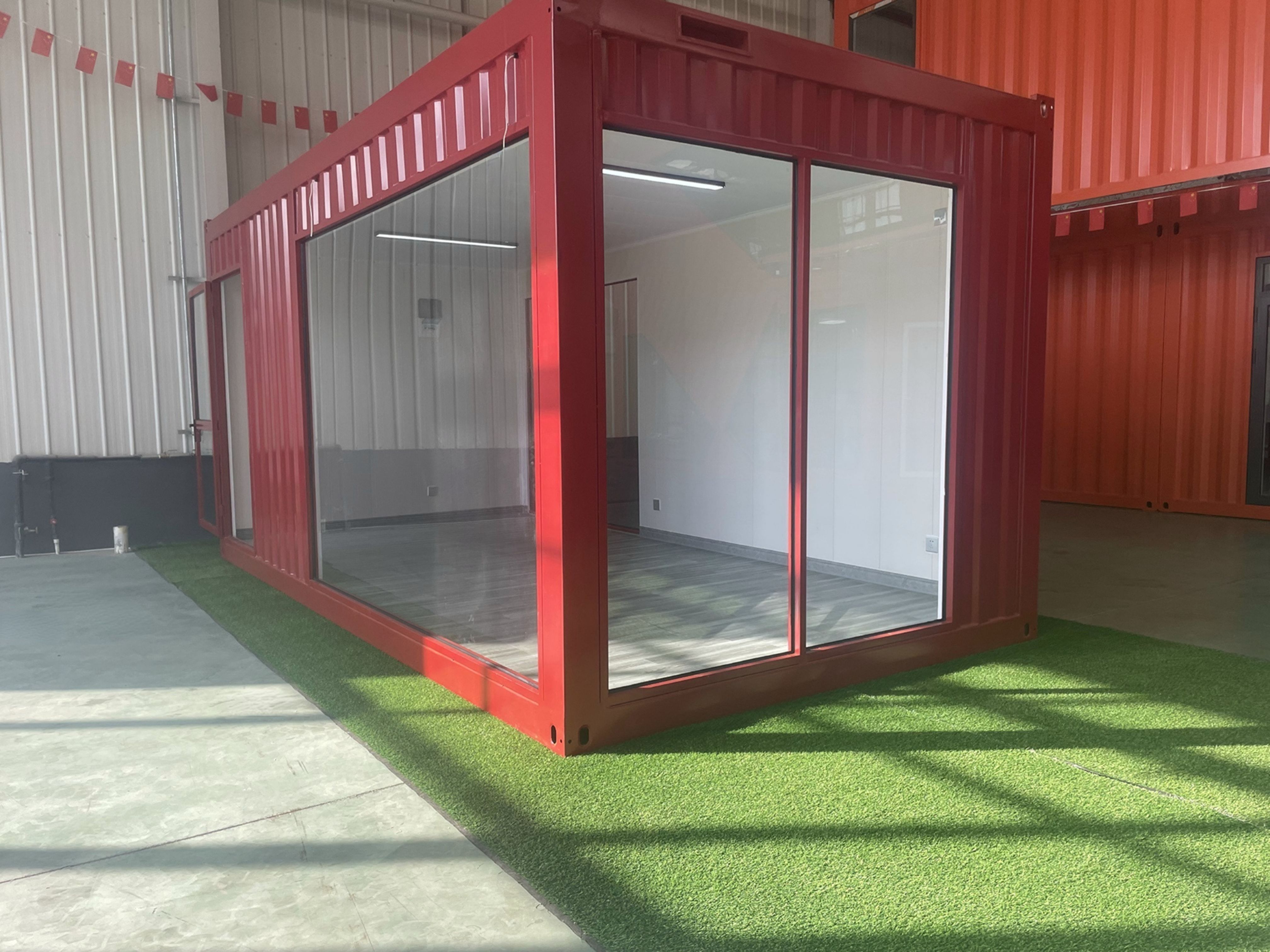 Custom Creative Modular Container Office House Prefabricated Shipping Container Store Shop For Sale