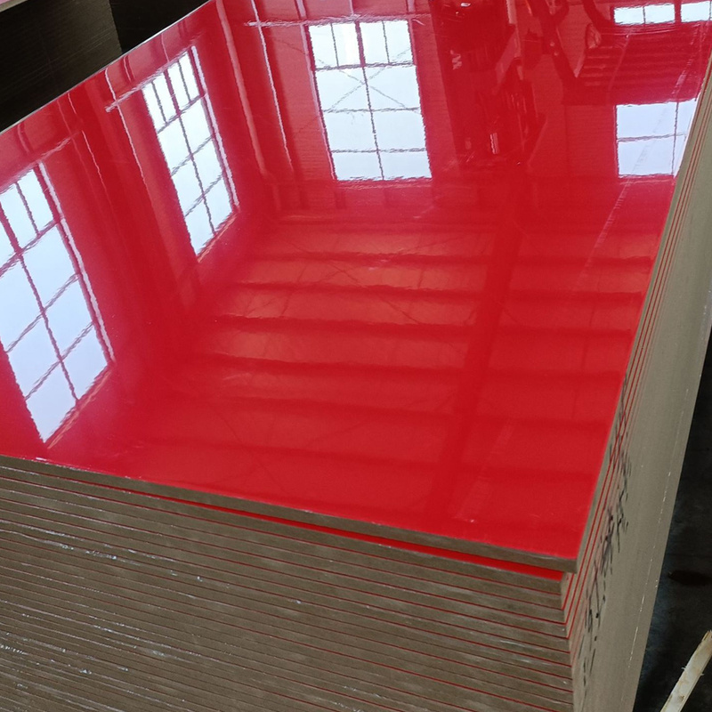 18mm high gloss acrylic melamine faced mdf board pet laminated mdf panels