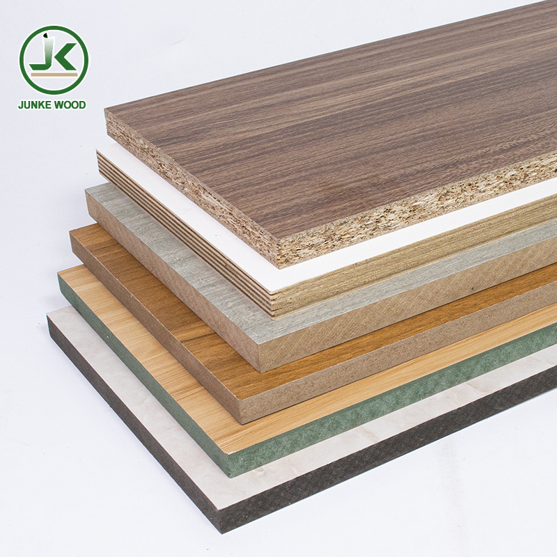 18mm white laminated melamine faced plywood / mdf board / melamine chipboard for furniture